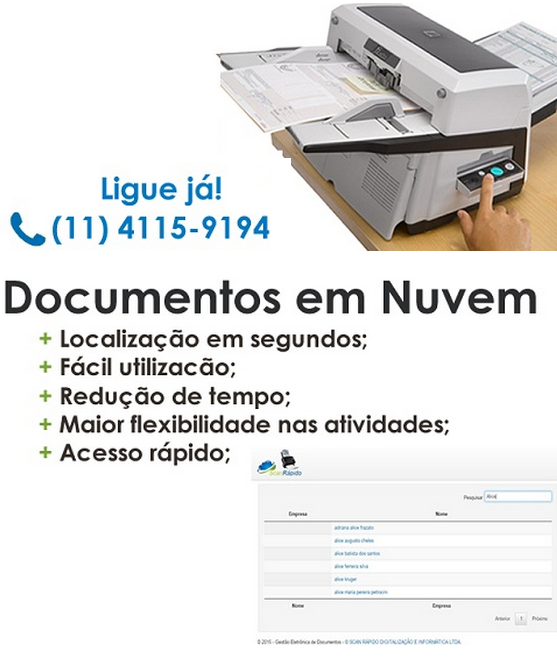 Gestão de Documentos Cloud